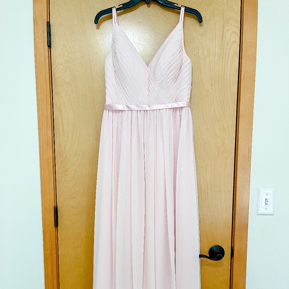 JJ’s House Bridesmaid Dress in Blush